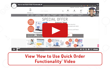 How to Use Quick Order Functionality