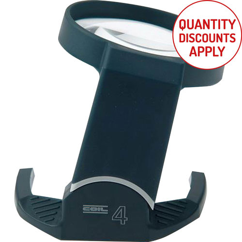 COIL HIGH POWER TILTING MAGNIFIER 80MM 4X
