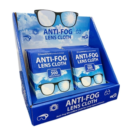 POINT OF SALE MATERIAL FOR ANTI FOG CLOTH