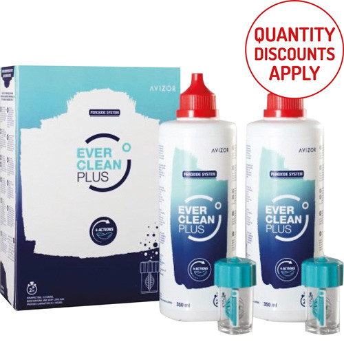AVIZOR EVER CLEAN PLUS PRESERVATIVE FREE 2 X 350ML