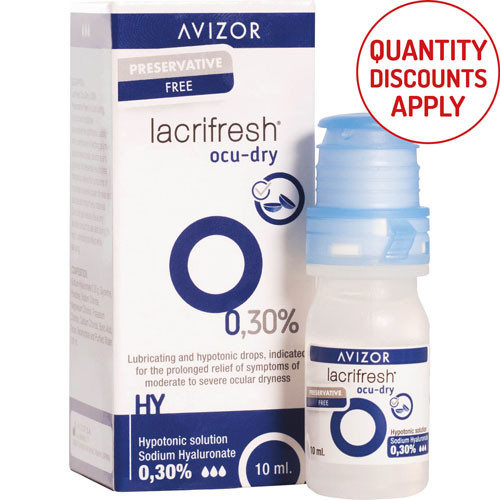 Avizor Lacrifresh 0.3% eye drops 10ml