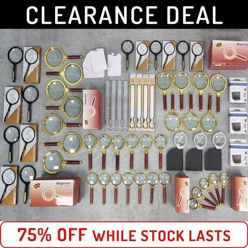 CLEARANCE MAGNIFIER BUNDLE RRP Â£609.65
