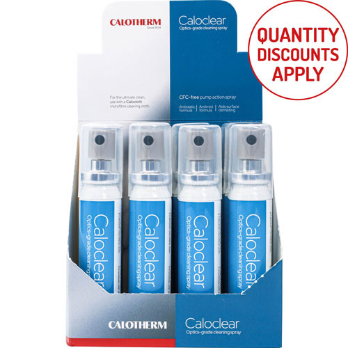 CALOCLEAR 12 X 25ML LENS SPRAY RRP Â£4.40 EACH