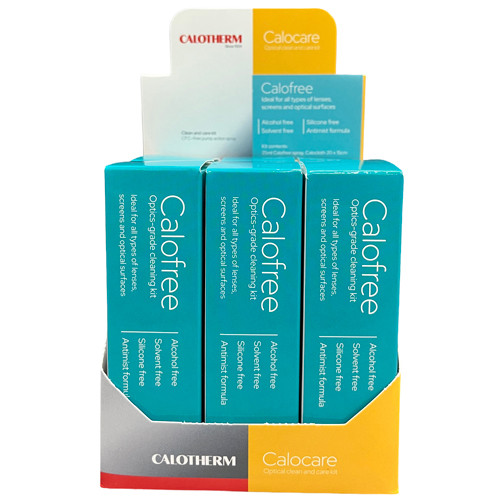 CALOFREE SPRAY & CLOTH LENS CLEANING KIT PACK OF 6