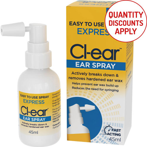 CL-EAR EXPRESS EAR SPRAY 45ML