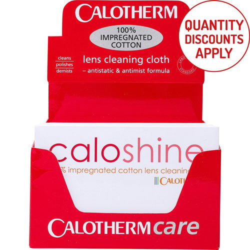 CALOSHINE IMPREGNATED COTTON CLOTHS 9" X 6" / PK 24