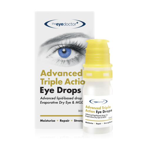 THE EYE DOCTOR ADVANCED TRIPLE ACTION EYE DROPS 10ML