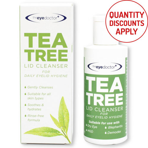 THE EYE DOCTOR TEA TREE LID CLEANSER 100ML