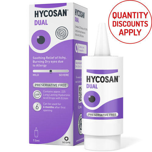 HYCOSAN DUAL EYE DROPS 7.5ML BOTTLE
