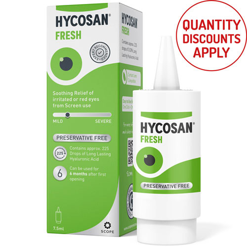 HYCOSAN FRESH EYE DROPS 7.5ML BOTTLE