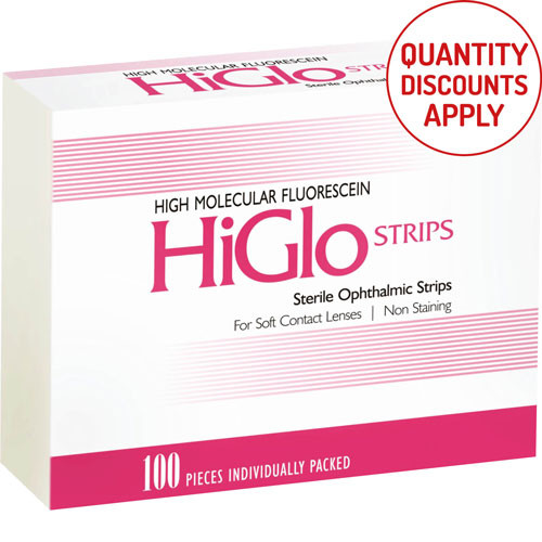 HIGLO HI MOLECULAR FLUOSTRIPS 100 PCS
