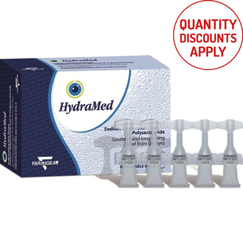 HYDRAMED EYE DROPS 30 X 0.5ML VIALS