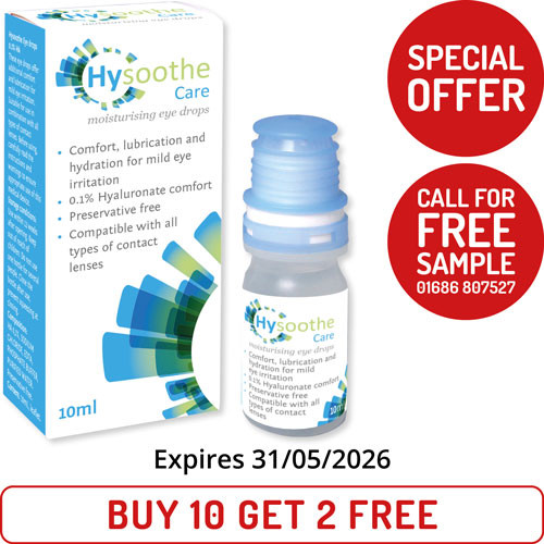HYSOOTHE EYE DROPS 10ML BOTTLE