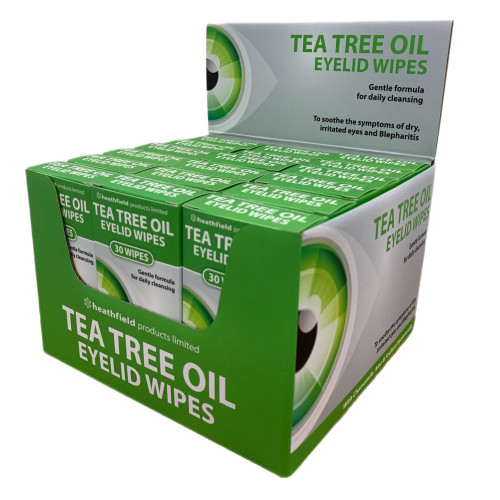 POINT OF SALE MATERIAL FOR TEA TREE WIPES