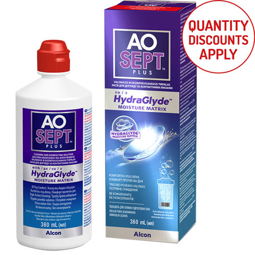 AOSEPT PLUS WITH HYDRAGLYDE 360ML