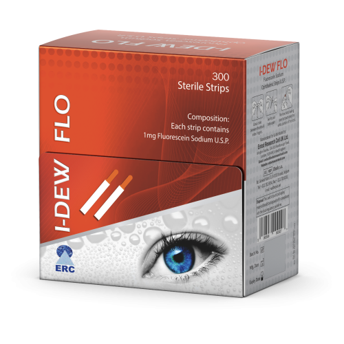 I-Dew Flo Fluorescein Strips 300