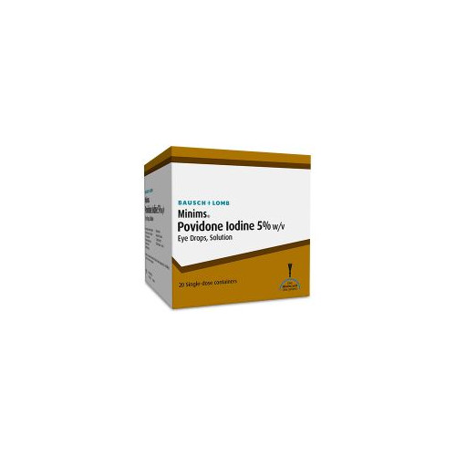 POVIDONE IODINE 5% MINIMS - STORE BETWEEN 2-8Â°C