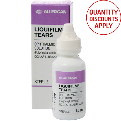 LIQUIFILM TEARS EYE DROPS 15ML BOTTLE