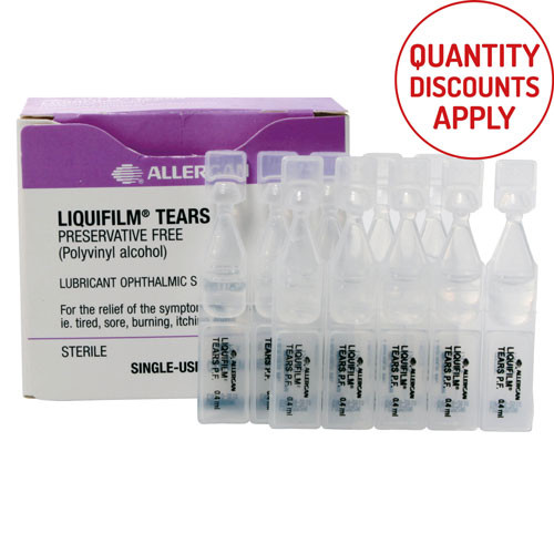 LIQUIFILM TEARS EYE DROPS 30X0.4ML VIALS