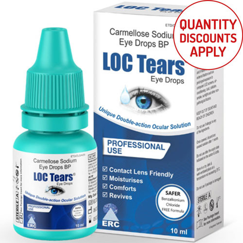 LOC TEARS CARMELLOSE DROPS 10ML BOTTLE