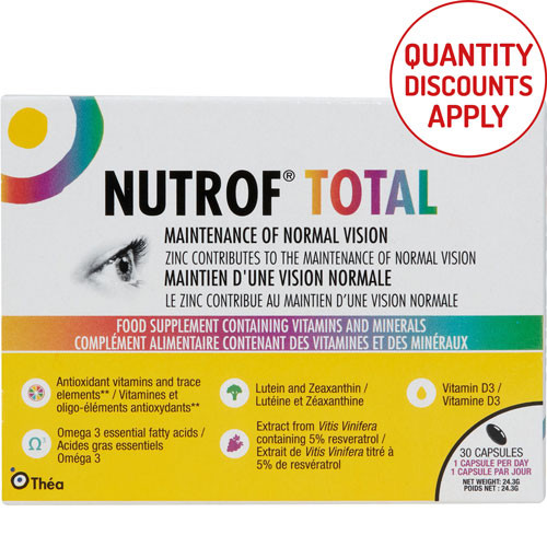NUTROF TOTAL - 30 GEL CAPSULES
