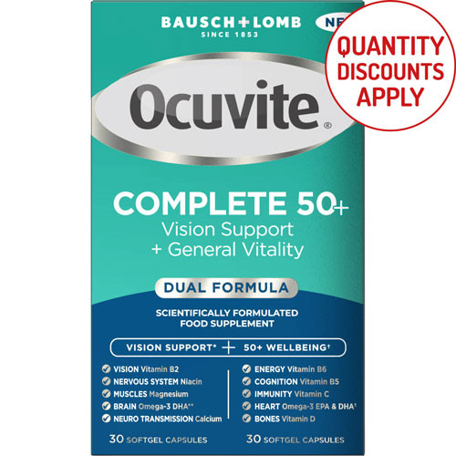 OCUVITE 50+ (60 CAPS - 30 X 2) 