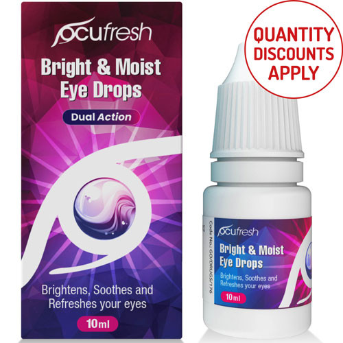 OCUFRESH BRGHT & MOIST EYE DROPS 10ML 