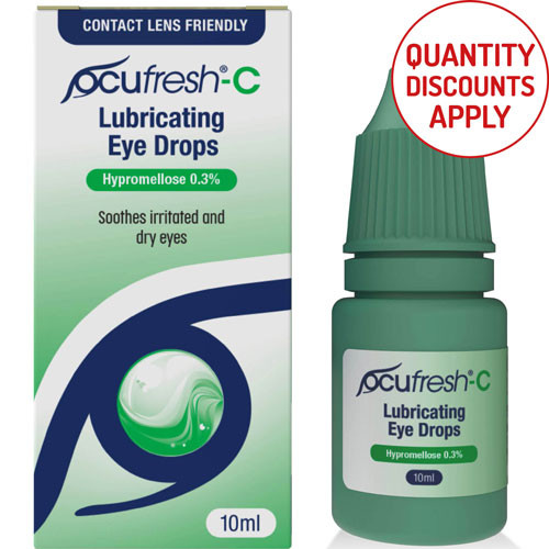 OCUFRESH-C LUBRICATING EYE DROPS 10ML