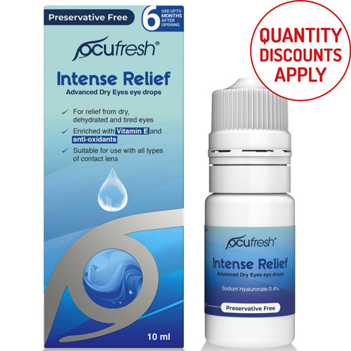 OCUFRESH INTENSE RELIEF EYE DROPS PF 10ML