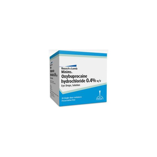 OXYBUPROCAINE 0.4% MINIMS