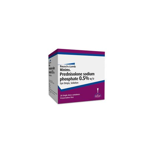 PREDNISOLONE MINIMS 0.5%