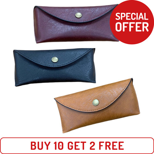 PREMIUM SOFT CASES OAK, BURGUNDY, BLACK PACK OF 3