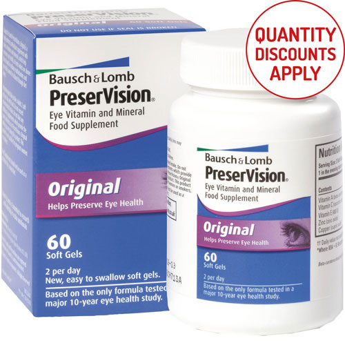 PRESERVISION ORIGINAL 60 SOFT GELS