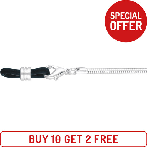 POS 12 SILVER 1.4MM ROUND SNAKE CHAINS