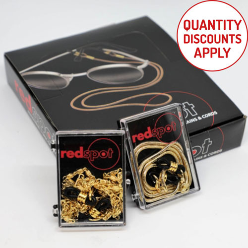 POS 12 ASS GOLD SNAKE & LINK CHAINS