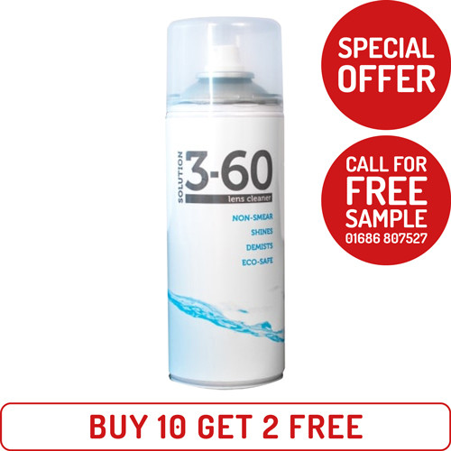 SOLUTION 3-60 LENS CLEANER