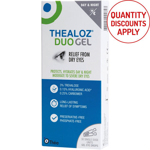 THEALOZ DUO GEL 30 X 0.4G VIALS