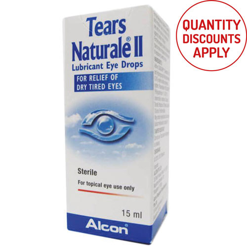 TEARS NATURALE II EYE DROPS 15ML BOTTLE