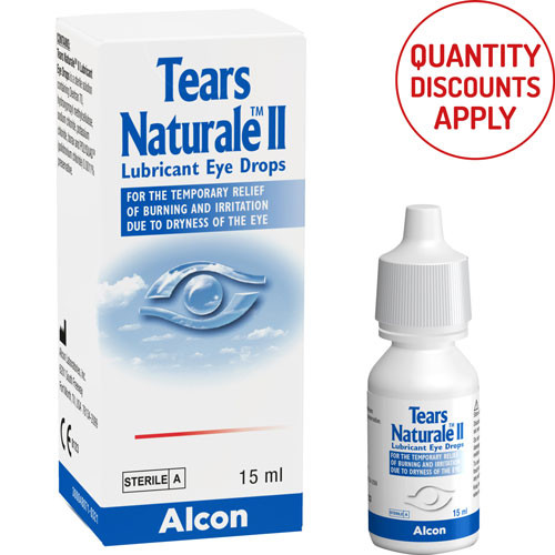 TEARS NATURALE II EYE DROPS 15ML BOTTLE