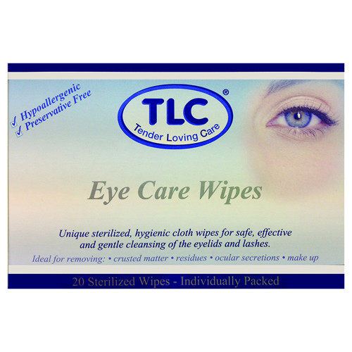 TLC 20 INDIVIDUAL EYE CARE WIPES