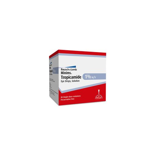 TROPICAMIDE 1% MINIMS