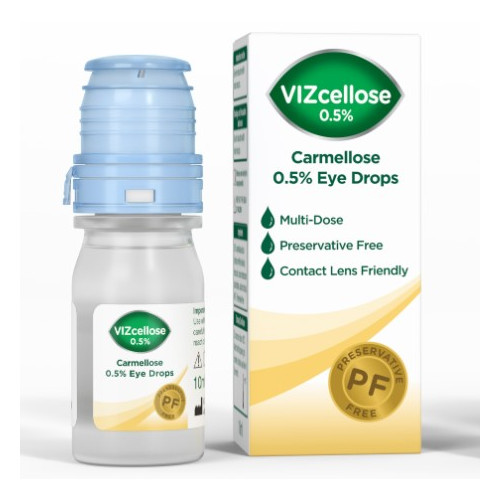 VIZULIZE VIZCELLOSE 0.5% CARMELLOSE DROPS 10ML BOTTLE