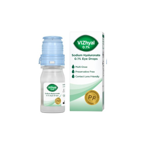 VIZULIZE VIZHYAL EYE DROPS 0.1% 10ML BOTTLE