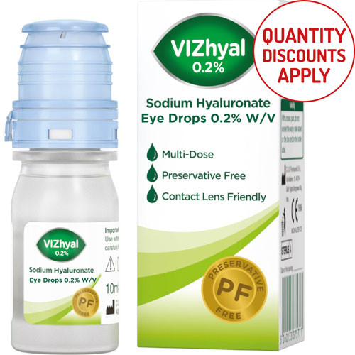VIZULIZE VIZHYAL DROPS 0.2% 10ML BOTTLE