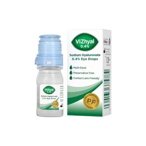 VIZULIZE VIZHYAL EYE DROPS 0.4% 10ML BOTTLE
