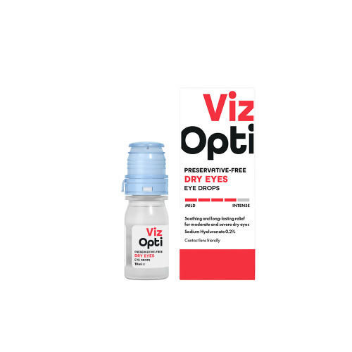 VIZOPTI PRESERVATIVE FREE DRY EYE 10ML