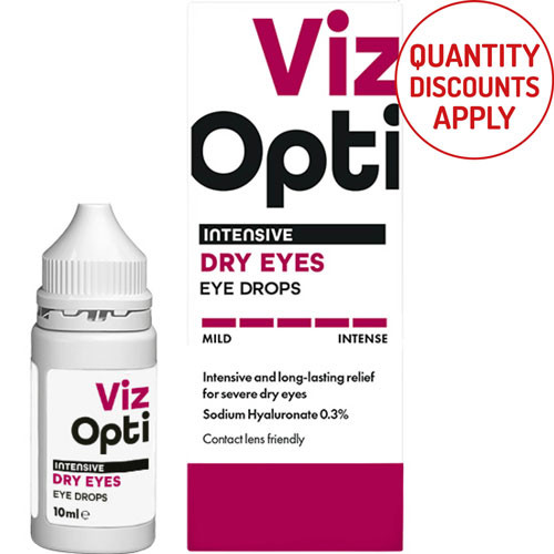 VIZOPTI INTENSIVE DRY EYES EYE DROPS 10ML