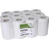 2PLY WHITE 60M MINI CENTREFEED ROLL / PK 12