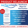 SURFACE MEDIC DISINFECTANT ALCOHOL WIPES