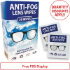 ANTI FOG LENS WIPES BOX 30